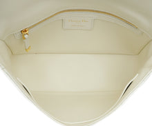 Christian Dior White Caro Medium Bag