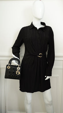 Christian Dior Black Lady Dior Mini Chain Bag