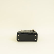Christian Dior Black Lady Dior Mini Chain Bag