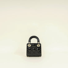 Christian Dior Black Lady Dior Micro Bag