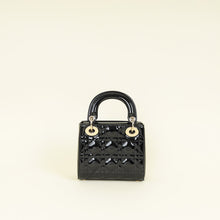 Christian Dior Black Lady Dior Mini Chain Bag