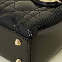 Christian Dior Black Lady Dior Mini Chain Bag