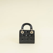 Christian Dior Black Lady Dior Mini Chain Bag