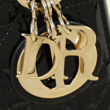 Christian Dior Black Lady Dior Mini Chain Bag