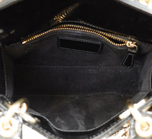 Christian Dior Black Lady Dior Mini Chain Bag