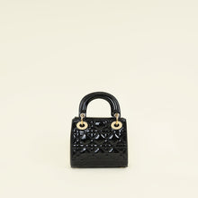 Christian Dior Black Lady Dior Mini Chain Bag