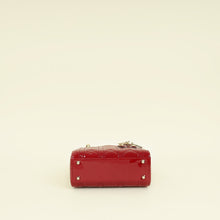 Christian Dior Cherry Red Lady Dior Mini Chain Bag