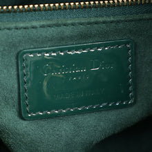 Christian Dior Emerald Green Lady Dior Mini Chain Bag