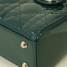 Christian Dior Emerald Green Lady Dior Mini Chain Bag