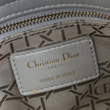 Christian Dior Pearly Gray Chain Mini Lady Dior Bag
