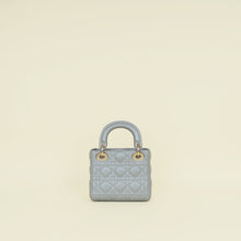 Christian Dior Pearly Gray Chain Mini Lady Dior Bag