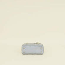 Christian Dior Pearly Gray Chain Mini Lady Dior Bag