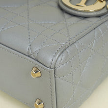 Christian Dior Pearly Gray Chain Mini Lady Dior Bag