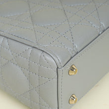 Christian Dior Pearly Gray Chain Mini Lady Dior Bag