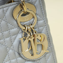 Christian Dior Pearly Gray Chain Mini Lady Dior Bag