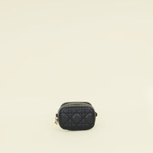 Christian Dior Black Cannage Lady Dior Micro Case