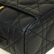 Christian Dior Black Cannage Lady Dior Micro Case