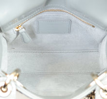 Christian Dior Blue Sage Chain Mini Lady Dior Bag