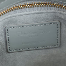 Christian Dior Blue Sage Chain Mini Lady Dior Bag