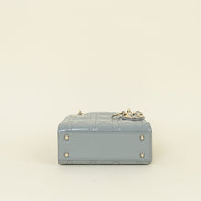 Christian Dior Blue Sage Chain Mini Lady Dior Bag