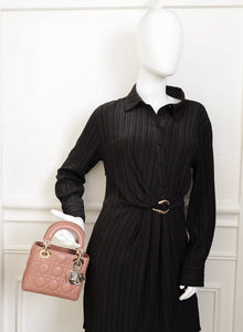 Christian Dior Light Old Rose Mini Chain Lady Dior Bag