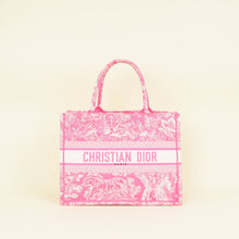 Christian Dior Bicolor Toile De Jouy Book Tote Medium Bag