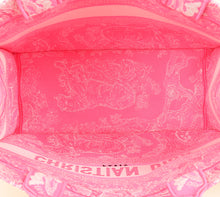 Christian Dior Bicolor Toile De Jouy Book Tote Medium Bag