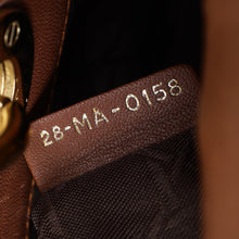 Christian Dior Brown Mini Lady Dior Bag