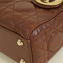 Christian Dior Brown Mini Lady Dior Bag