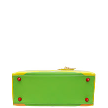 Christian Dior Yellow Multicolor Art Ltd. Ed. Leonhard Hurzlmeier Lady Dior Medium Bag
