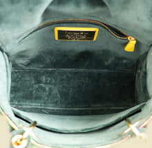 Christian Dior Yellow Multicolor L.E Shara Hughes Lady Dior Medium Bag