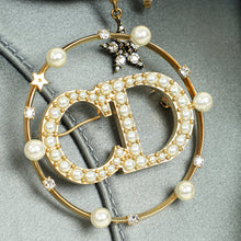 Christian Dior Grey Mini Saddle Satin Crystal Embellished Brooch Bag