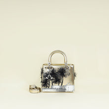 Christian Dior Champagne x Manal Aldowayan Lady Dior Medium Bag W/ Pouch