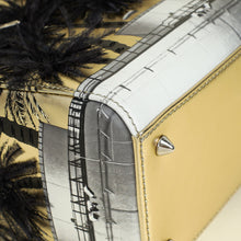 Christian Dior Champagne x Manal Aldowayan Lady Dior Medium Bag W/ Pouch