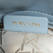 Christian Dior Blue Grey Lady Dior Mini Chain Bag