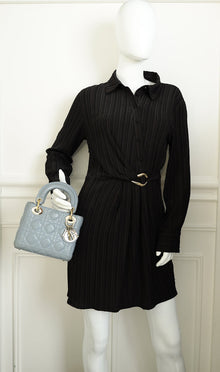 Christian Dior Cloud Blue Chain Mini Lady Dior Bag