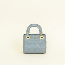 Christian Dior Cloud Blue Chain Mini Lady Dior Bag