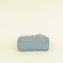 Christian Dior Cloud Blue Chain Mini Lady Dior Bag