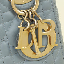 Christian Dior Cloud Blue Chain Mini Lady Dior Bag