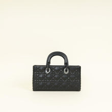 Christian Dior Black Cannage Diamond Lady D-Joy Medium Bag