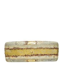 Christian Dior Bicolor Python Lady Dior Large Bag