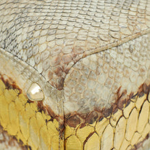 Christian Dior Bicolor Python Lady Dior Large Bag