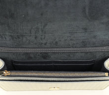 Christian Dior Silver 30 Montaigne Microcannge 2 Way Chain Pouch