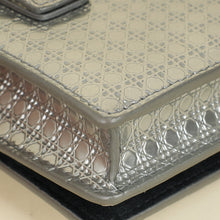 Christian Dior Silver 30 Montaigne Microcannge 2 Way Chain Pouch