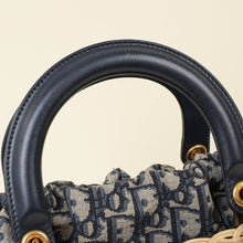 Christian Dior Bicolor Wicker Lady Dior Medium Bag