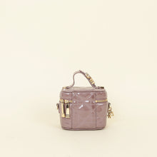 Christian Dior Dark Mauve Micro Lady Dior Vanity Case