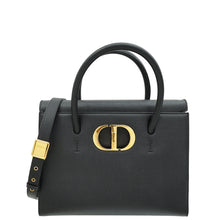Christian Dior Black St. Honore Top Handle Tote Large Bag