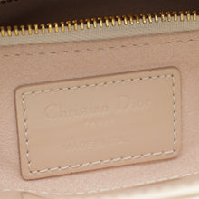 Christian Dior Powder Pink Mini Lady Dior Bag W/ Twilly