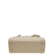 Christian Dior Powder Pink Mini Lady Dior Bag W/ Twilly