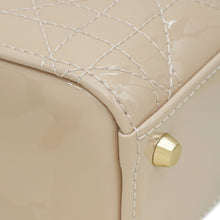Christian Dior Powder Pink Mini Lady Dior Bag W/ Twilly